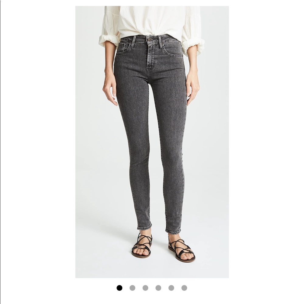 Levi’s 721 High Rise Skinny Jeans “High-Top black”